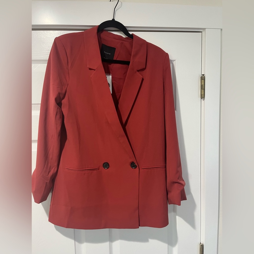 Elodie Vibrant Red Outerwear